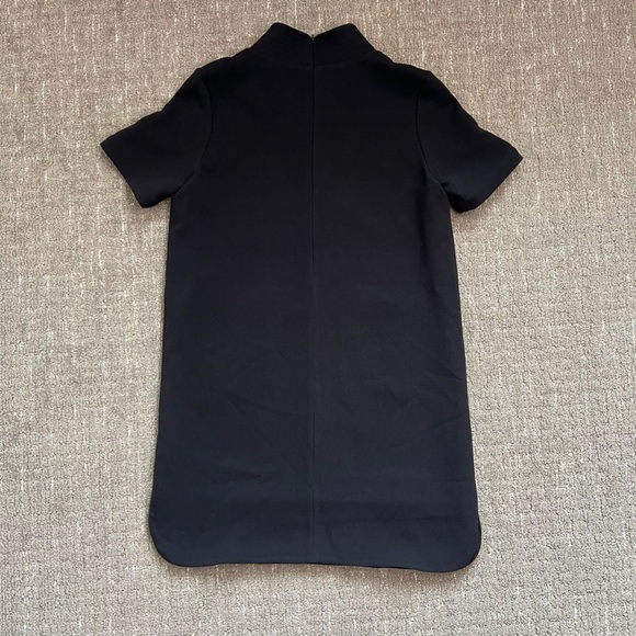 Patty Kim Simone Short Sleeve Shift Dress Black Size Small - Picture 2 of 9